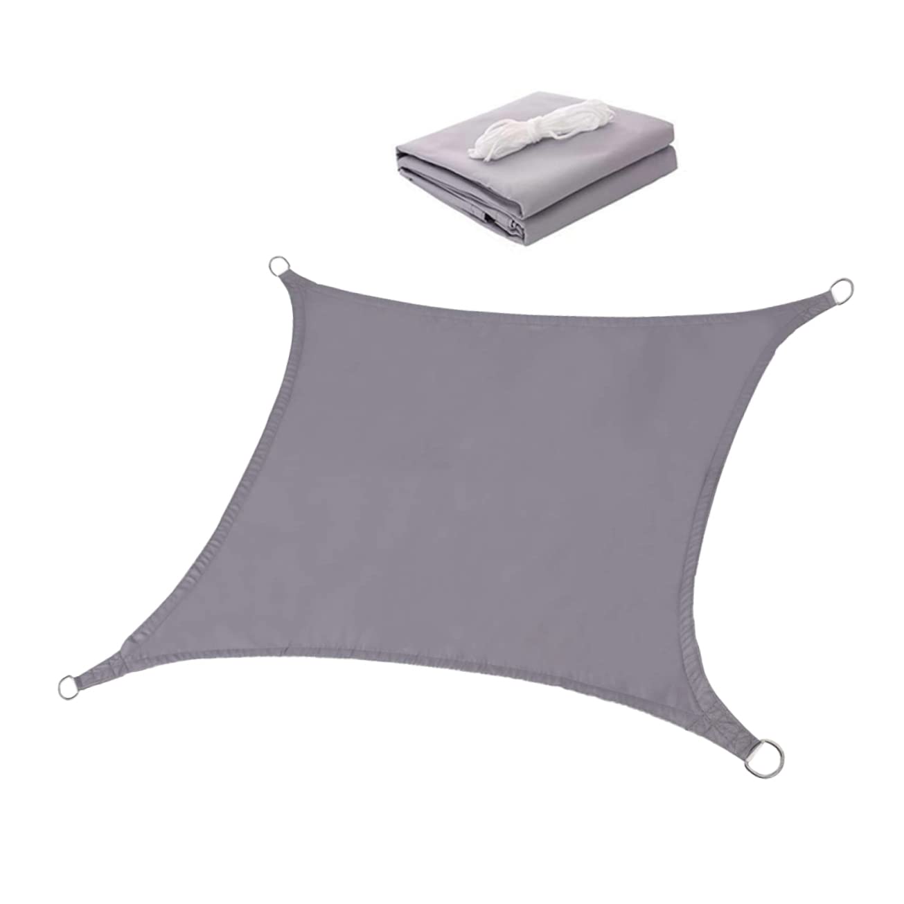 Design Quadrilatéral Toile Solaire PES HANABASS Voile Anti-UV 3x5 M