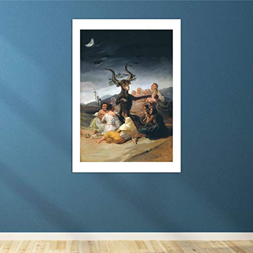 Impression d'art Francisco de Goya Witches Sabbath grand format affiche poster mat