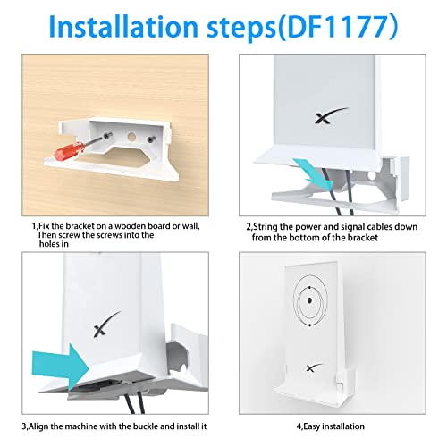 Support alimentation StarLink mural en ABS anti-surchauffe