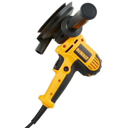 DEWALT Rotary Sander, Variable Speed, Dust Shroud, 5-Inch (DWE6401DS) - image 7