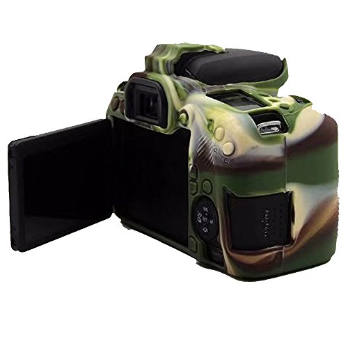 Protection caméra Canon EOS 77D évite rayures et chocs silicone mat - 4