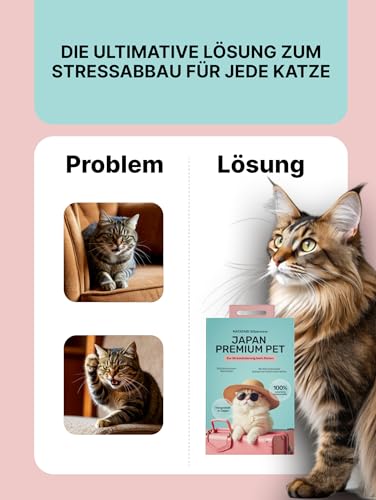 Matatabi Pulver für Katzen | | Natürliches Anti-Stress Katzen Pulver für Reisen & Umgebungswechsel | Appetitanregend & Immunsystem stärkend | Alternative zu Katzenminze | 100% Reines Silvervine