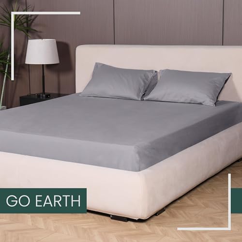 goEarth Grounding Fitted Sheet Queen Size with 100% Silver Mask - Increases Energy, Improves Sleep & Pressure - With Grounding Cord - Organic, Conductive (Queen) by goEarth - Used condition - Image 7