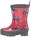 Hatley Boy's Printed Rain Boots, Farm Tractors, 9 US Child