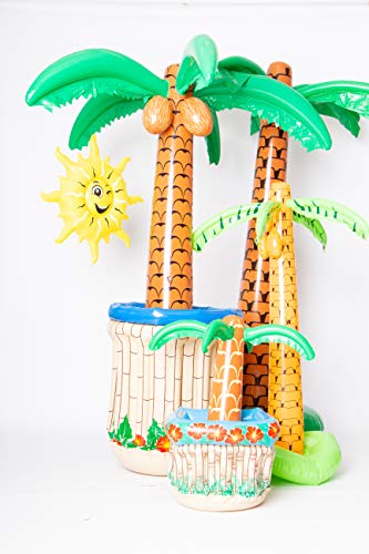 Folat 20568 Opblaasbare palm om te koelen, meerkleurig - Afbeelding 4