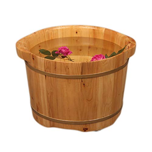 Cubeta de madera para spa de pies para masaje familiar