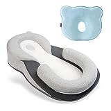 👍 SUAVIDAD: para garantizar que su bebé esté completamente cómodo, el reposacabezas anatómico está hecho de tela de jersey muy suave, mientras que la sección del respaldo es micro-transpirable. Materiales: exterior - algodón / poliéster, interior - 100% poliuretano. El PRXD es lavable a máquina a 30 grados centígrados.