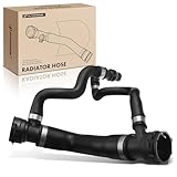 A-Premium Upper Radiator Coolant Hose Compatible with BMW E60 Series 525i 06-07, 525xi 06-07, 530i 06-07, 530xi 06-07, 528i 08-10, 528i xDrive 09-10, 528xi 2008, 3.0L, Automatic Transmission