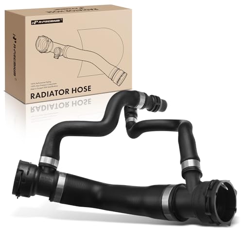 A-Premium Upper Radiator Coolant Hose Compatible with BMW E60 Series 525i 06-07, 525xi 06-07, 530i 06-07, 530xi 06-07, 528i 08-10, 528i xDrive 09-10, 528xi 2008, 3.0L, Automatic Transmission