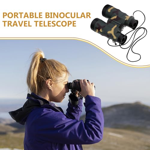 Telescopio binocular compacto 12X38 para viajes miniatura 5