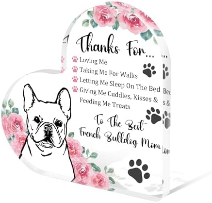 Tian Zhun French Bulldog Gifts for Women Thank You French Bulldog...