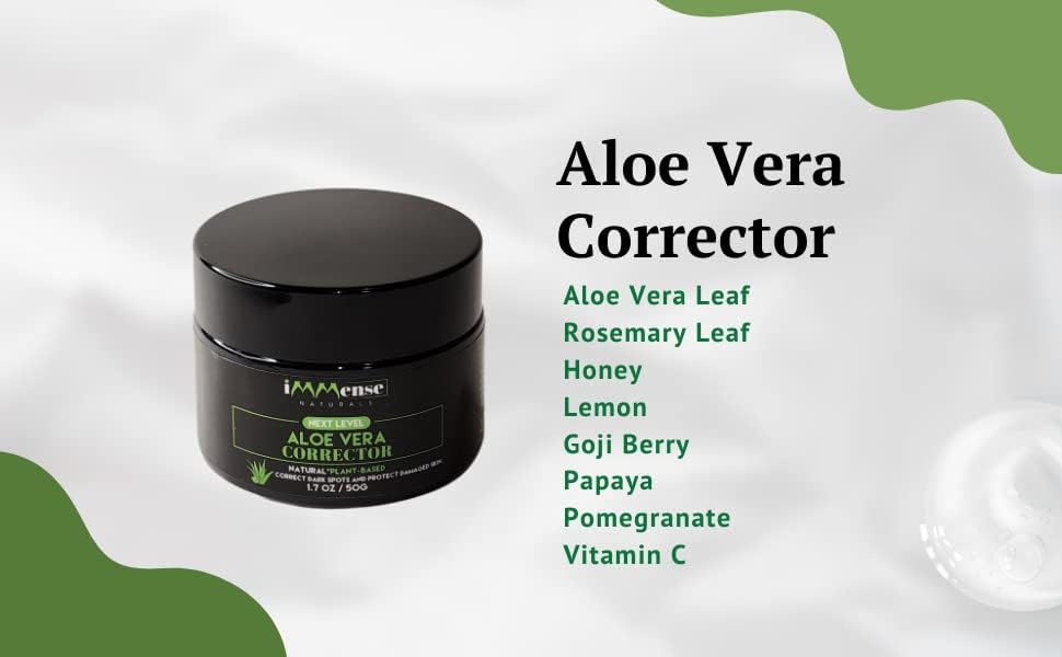 Miniatura 2 de Crema de aloe vera, removedor de manchas oscuras, trata cicatrices viejas y nuevas, crema facial para piel seca, reduce la apariencia de cicatrices