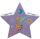 SYNYEY Tinkerbell Toothbrush Holder, Purple, 3D Star Shape, Freestanding