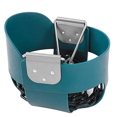 Juego de columpios de cadena de hierro, columpio de patio extralargo de...