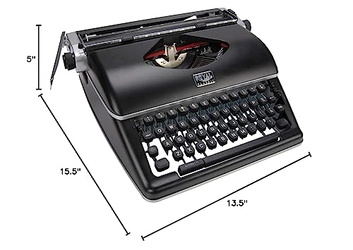 Royal Consumer Information Products Classic Retro Manual Typewriter (Black), Model Number: 79104P