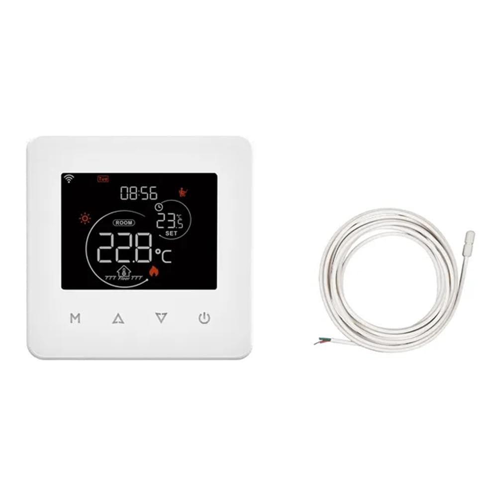 Tuya WiFi Thermostat Room Temperature Controller Water/Electric Floor Heating Gas Boiler App Control for C