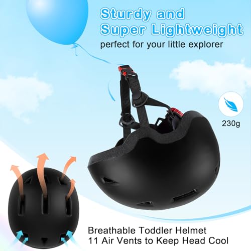 Image of Toddler Helmet, Baby Infant Kids Bike Helmet for Kids Age 1-3 /2-4 /3-5 /5-8 Adjustable Toddler Bike Helmets for Boys Girls for Scooter Skateboard Cycling