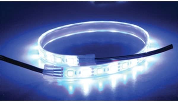 Scandvik Led Dual Color Flex Strip (Color: Blue/White, Size: 48")