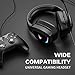 immagine 6havit Cuffie gaming PS4 Cuffie da gioco con microfono a riduzione del rumore Illuminazione RGB Surround Sound, controller 50MM per Xbox One/PC/Mobile （2025d, nero）