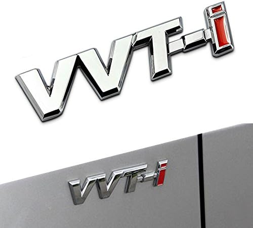 3D Metal VVT-I Car Side Fender Rear Trunk Emblem Badge Sticker Decals for Toyota Camry Lexus Is Es Rx