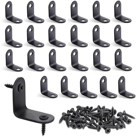 JIZZU 90 Degree Stainless Steel Angle Brackets Cover