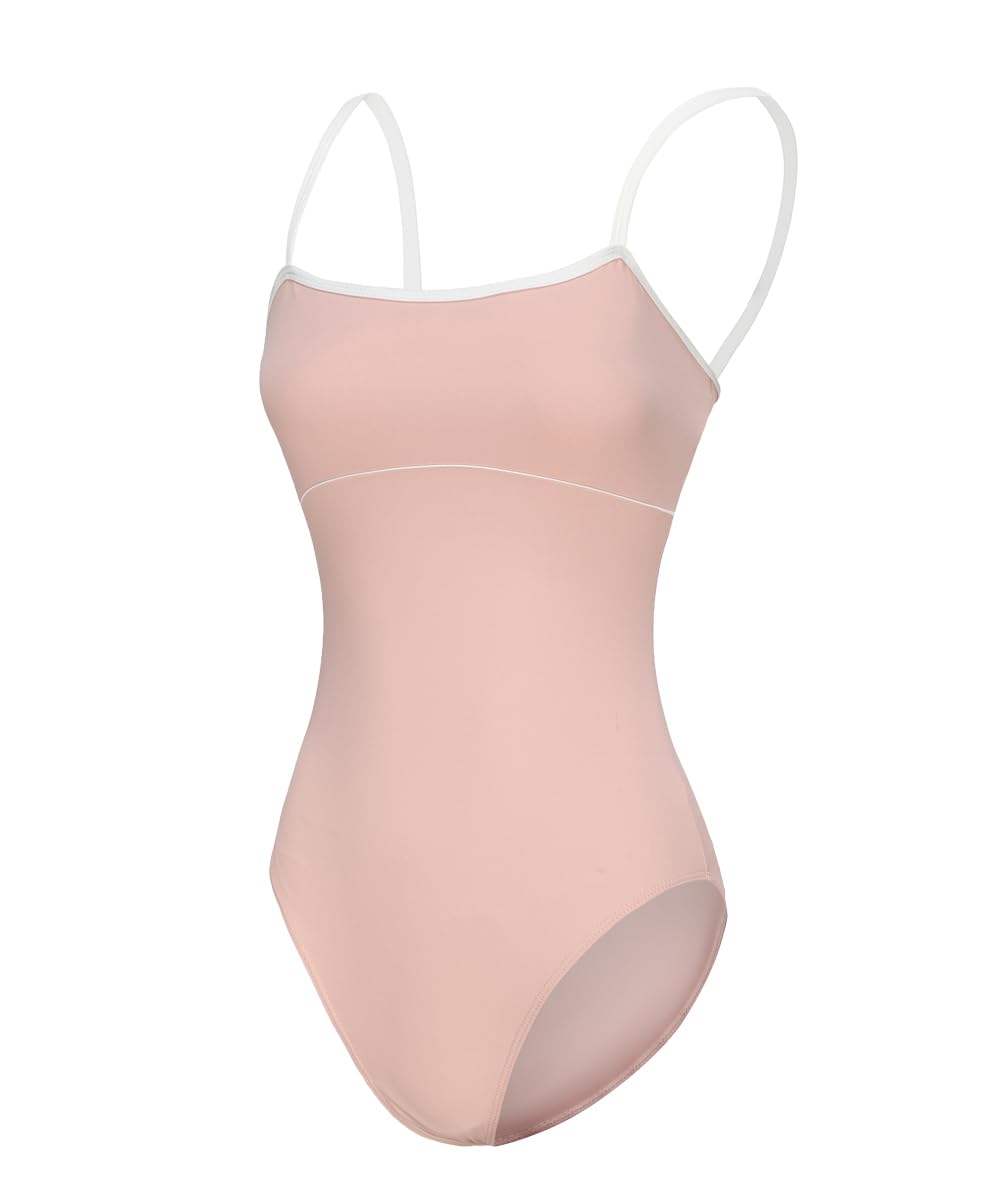 ModLatBal Women's Camisole Leotard with Adjustable Straps for Ballet Dance Leotards