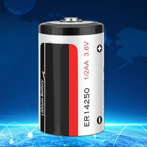 Pila de litio ER14250 3.6V alta capacidad para temperaturas extremas miniatura 3