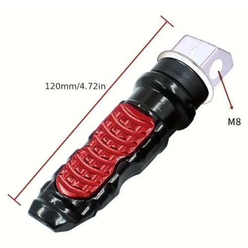 Repose-pieds pour scooter et moto : kit de modification passager aluminium