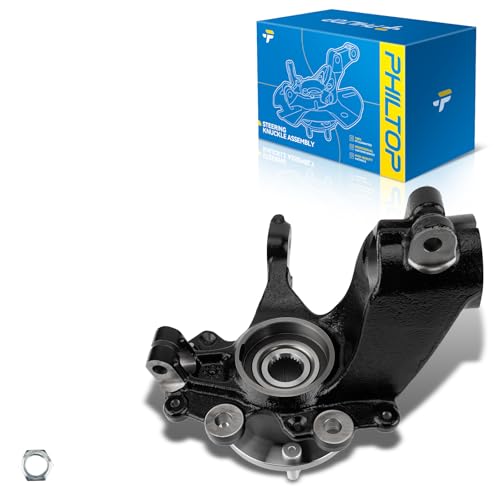 Image of PHILTOP 1PC Front Steering Knuckle & Wheel Bearing Hub Assembly Fit for Ford Focus 2012-2018,steering knuckle assembly Left Driver Side Replaces BR935005LK