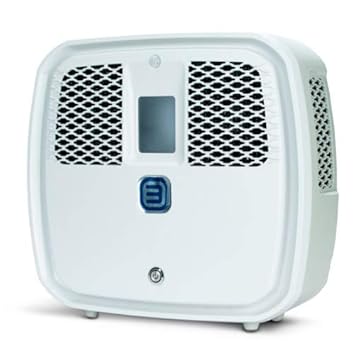 Ozobox Portable Air Sanitizer & Purifier : Covers Upto 278Sqft : Eliminates 99.98% Bacterias & Virus : No Filter Triple Technology : Ozone+UV+Negative Ions: 20 Programs with LED Touch Screen