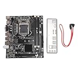 i7 1156 processor INTERFACCIA DISCO RIGIDO AD ALTA VELOCITÀ: la scheda madre del computer desktop H55 ha 'interfaccia disco rigido ad alta velocità, supporta il canale M.2 NVME PCIE, la larghezza di banda teorica fino a 4 GB/S.