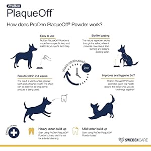 Proden Plaqueoff Dental Package with Plaqueoff Powder for Dogs 60 G and Mini Dental Care Bones with Vegetable Fusion Flavor for Dogs 12 Oz  Cucciolini Doodles Proden plaqueoff dental package with plaqueoff powder for dogs 60 g and mini dental care bones with vegetable fusion flavor for dogs 12 oz   cucciolini doodles