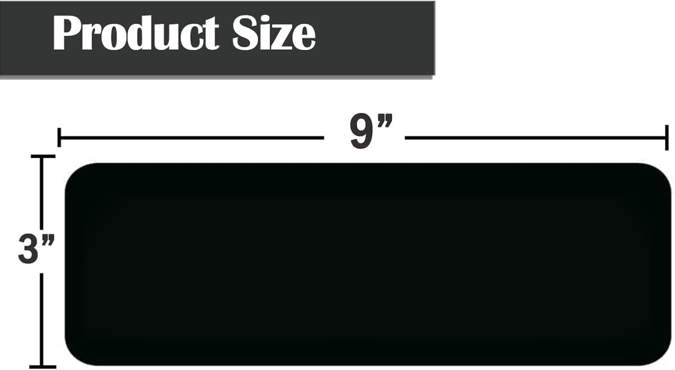 Cashier Acrylic Sign, 3x9 Inch Easy Mount Plastic Sign with Symbol for Checkout Areas Store Cafe Restaurant