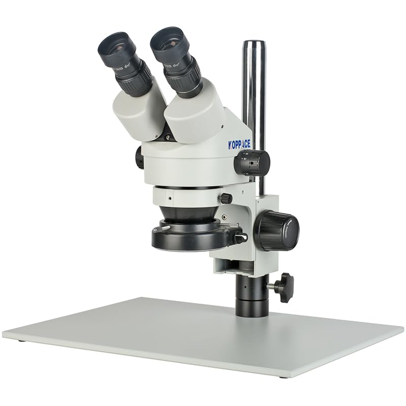 KOPPACE 3.5X-90X Binocular Stereo Microscope Continuous Zoom Microscope