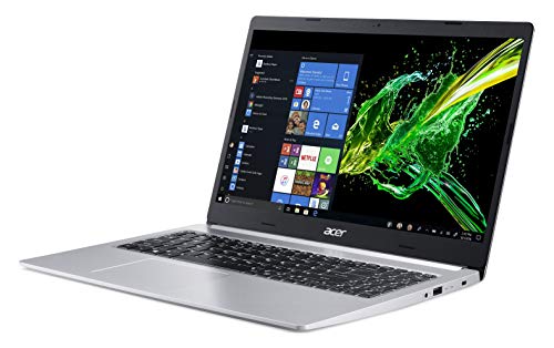 Image of acer Aspire 5 A515-54G 15.6-inch Laptop (Intel Core i7-10510U processor /8GB /512GB SSD /Windows 10 /NVIDIA GeForce MX250 Graphics), Pure Silver