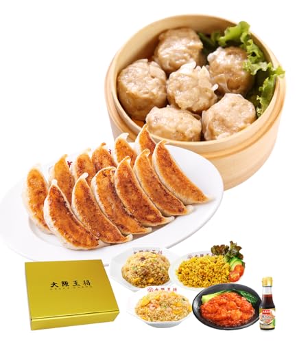 大阪王将 ギフトセット福 冷凍食品 惣菜 中華 餃子 炒飯 チャーハン 餃子のタレ エビチリ プレゼント ギフト お歳暮 父の日 母の日 お中元