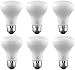 SELS LED, BR20 LED Bulb, Wide Flood Light Bulb, 6 Watts - 50w Equivalent, 480 Lumens, Soft White (2700K), 6 Pack, UL Listed - Suitable for damp locations