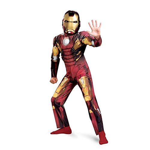FancyDressWale IRONBOY Muscle Dress with Plastic Mask, Red, 3-5 Years (B08HL1XXYT) Amazon Price History, Amazon Price Tracker