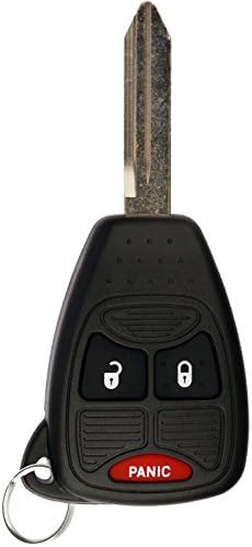 Chave com Controle Remoto KeylessOption para Jeep Wrangler e Compass 2005 a 2016 KOBDT04A OHT692427AA