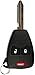 KeylessOption Keyless Entry Remote Control Car Key Fob Replacement for OHT692427AA KOBDT04A