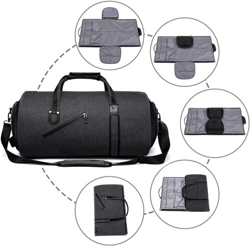 Garment Duffel Bag, Pouch Shoe Weekender Bags, Hanging Suitcase Suit Travel Bags, Weekender Bag With Shoe Pouch, Sports Gym Tote Bag, Suitcase Suit Business Travel Bag3