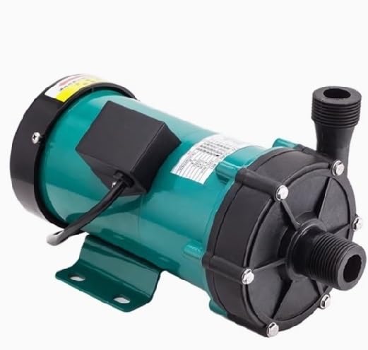 Bomba de circulación de accionamiento magnético, bomba de agua resistente a productos químicos, elevación de 27 l/min y 3,1 m for laboratorio/acuario/uso industrial(TW-20R)