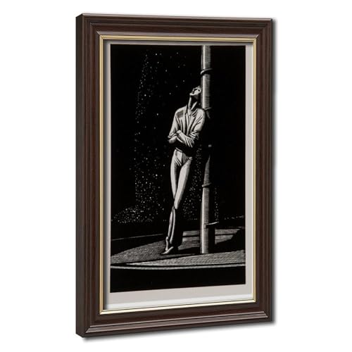 Reproduction Rockwell Kent Man at Mast affiche sur toile 20x30 cm