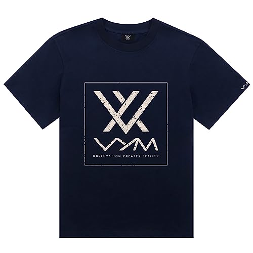 [���B��] T�V���c ���f�B�[�X ���� ���j�Z�b�N�X �� SQUARE CRACK TSHIRT �����Y �j�����p �؍� �t�@�b�V���� �u�����h ���S (S, NAVY �l�C�r�[)