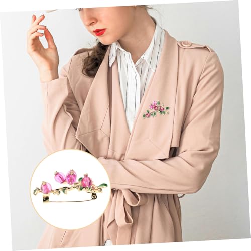 Vêtements d'automne broche persimmon unique épingle de sûreté mode - 3