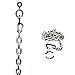 ALLN-1 F2 ChainBeast PRO Package, Attach Weight Lifting Metal Chain and Resistance Bands to Barbell Weights and Squat Bar, Innovative Powerlifting Resistance Connector