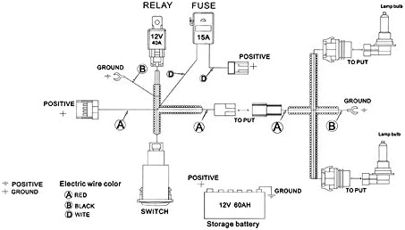 Spec-D Tuning LF-DEN07CLED-DL Clear Fog Light (Without Wiring Kit)