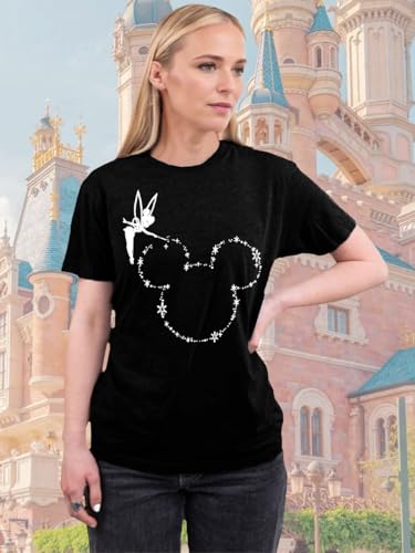 Magic Kingdom Castle Shirt Women Casual Vacation Holiday Short Sleeve Boho Clothes for Women Summer Fairy Cute Tops3