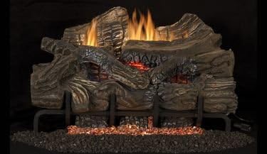 Superior LBG18SM 18" Smokey Mountain Vent Free Gas Log Set- LOGS ONLY