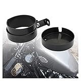 Contenitore del tachimetro del tachimetro laterale Kit di copertura del rilocazione adatto per Harley Sportster 883 1200 48 Roadster 72 1993-2020 Nero